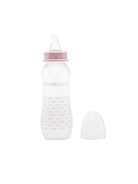 Set biberon per neonata Emporio Armani Kids rosa con stampa con monogramma 409172 CC919 00372 EMPORIO ARMANI KIDS 