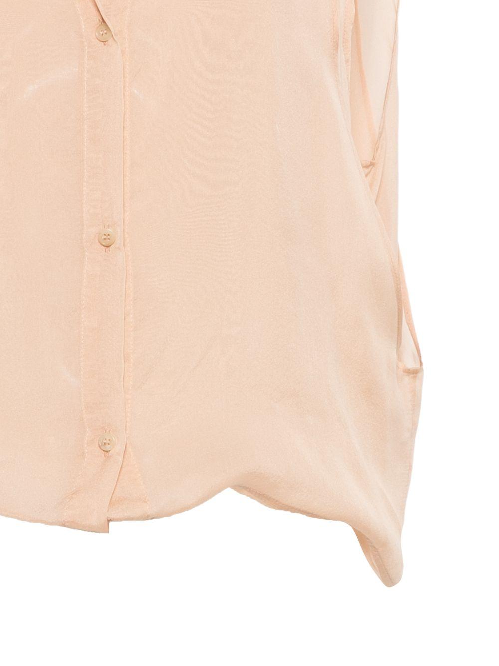 Camicia per donna Alysi beige con colletto classico 116255 P6214 PELLE ALYSI 