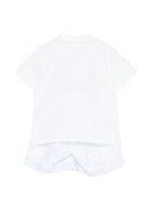 Set camicia e shorts per neonato Givenchy Kids multicolore con colletto H31262 N48 GIVENCHY KIDS 