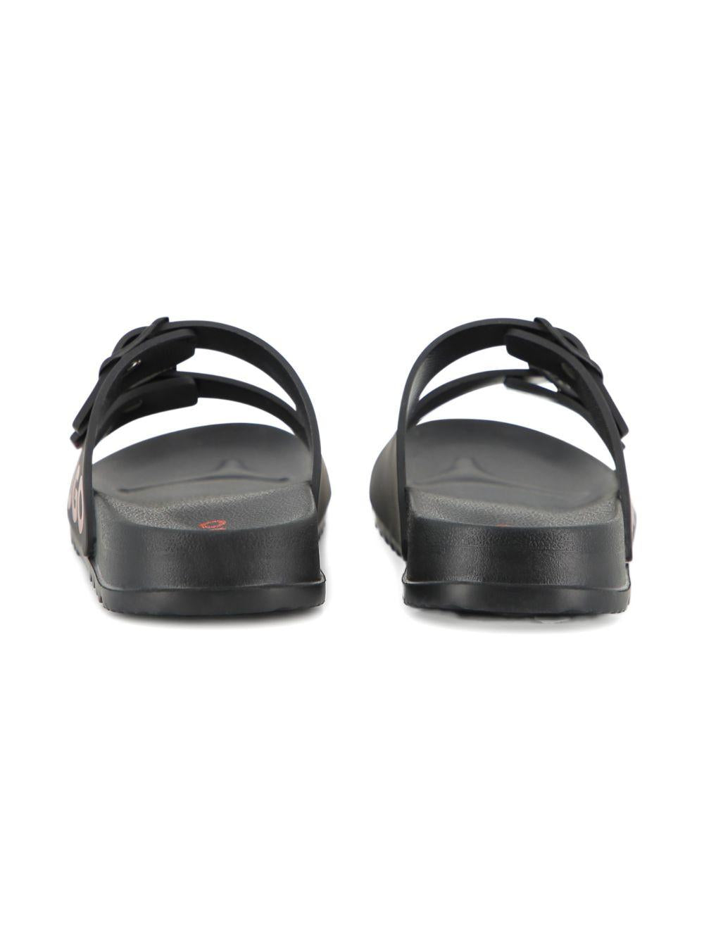Sandali per bambino Hugo Kids neri con fibbia G01193 09B Hugo KIDS 