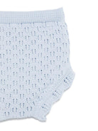 Abito per neonata Paz Rodriguez bianco con dettaglio con punto smock 127-153423 01801 PaZ RODRIGUEZ KIDS 