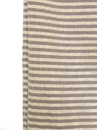 Telo mare MC2 Saint Barth beige e marrone con motivo a righe orizzontali FOUT016 00624L MC2 ST. BARTH KIDS 