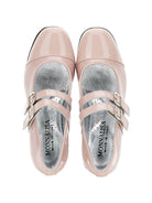 Ballerine per bambina Monnalisa Kids rosa con tacco largo con glitter 87H000 8770 0091 MONNALISA KIDS 