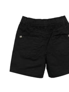 Shorts per neonato John Richmond Junior neri con tasche sul retro RIP26128BE BLACK JOHN RICHMOND KIDS 