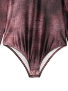 Body per bambina Elisabetta Franchi La Mia Bambina bordeaux a collo alto EFBD0060LYE01 3021 ElISABETTA FRANCHI 