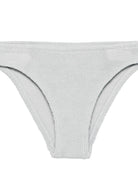 Costume da bagno per bambina MC2 Saint Barth Kids grigio con dettaglio laccetto JAI0003 02934L MC2 ST. BARTH KIDS 