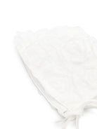 Cappello per neonati La Stupenderia bianco con dettagli floreali 2CBCP54 X04 LA STUPENDERIA KIDS 