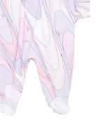 Tutina con fantasie per neonata Emilio Pucci Junior multicolor con scollo rotondo PYB000 Z3688 508LI EMILIO PUCCI KIDS 
