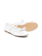 Ballerine per bambina Andrea Montelpare bianche con strato a rete 80822 BIANCO MONTELPARE TRADITION KIDS 