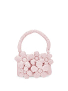 Borsa per bambina Monnalisa Kids rosa con applicazione fiori in rilievo 17H001 8026 0013 MONNALISA KIDS 