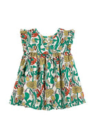 Abito per neonata Bobo Choses multicolor con design a fiori B126AB089 991 BOBO CHOSES KIDS 
