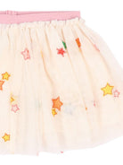 Gonna per neonata Stella McCartney Kids rosa con stelline ricamate TZ7001 Z3867 189MC STELLA McCARTNEY KIDS 