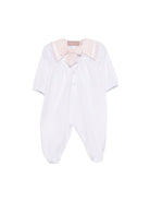 Tutina per neonata La Stupenderia bianca con dettaglio fiocco 2TBTT56 U40 LA STUPENDERIA 