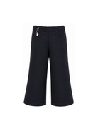 Pantaloni per bambina Chloè Kids blu navy con dettaglio lucchetto C21264 859 CHLOE' KIDS 
