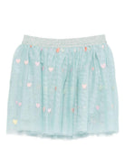 Gonna per bambina Stella McCartney Kids azzurro con decorazione TX7A51 Z3079 923MC STELLA McCARTNEY KIDS 
