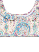 Costume da bagno per bambina ETRO KIDS multicolore con stampa paisley GYCA39 J0556 107MC ETRO KIDS 