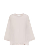 T-shirt per donna Alysi rosa con effetto semi-trasparente 116437 P6208 CP ALYSI 