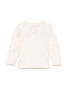 Cardigan per neonata Bonpoint Teyana ècru con chiusura frontale con bottoni S05XCAK00012 004 BONPOINT 