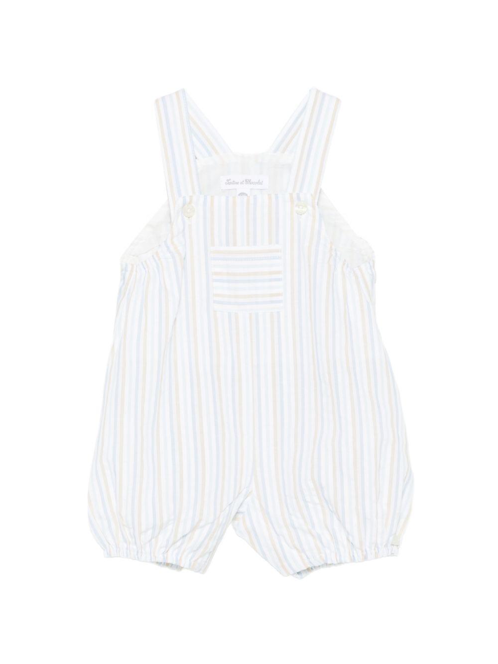 Salopette per neonato Tartine & Chocolat multicolore a righe CC21000 50 TArtine & Chocolat KIDS 