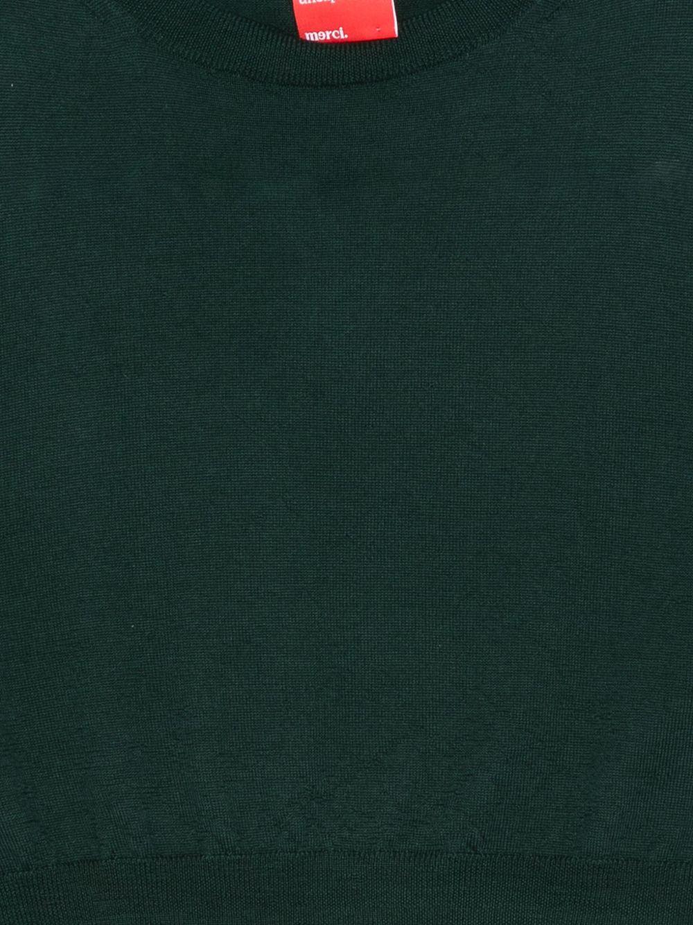 Top smanicato per donna Merci verde con scollo rotondo W207 FOREST MERCI 
