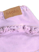 Shorts Agnetha per bambina Molo viola con rifinitura con ruches 2S26H114 5640 MOLO KIDS 