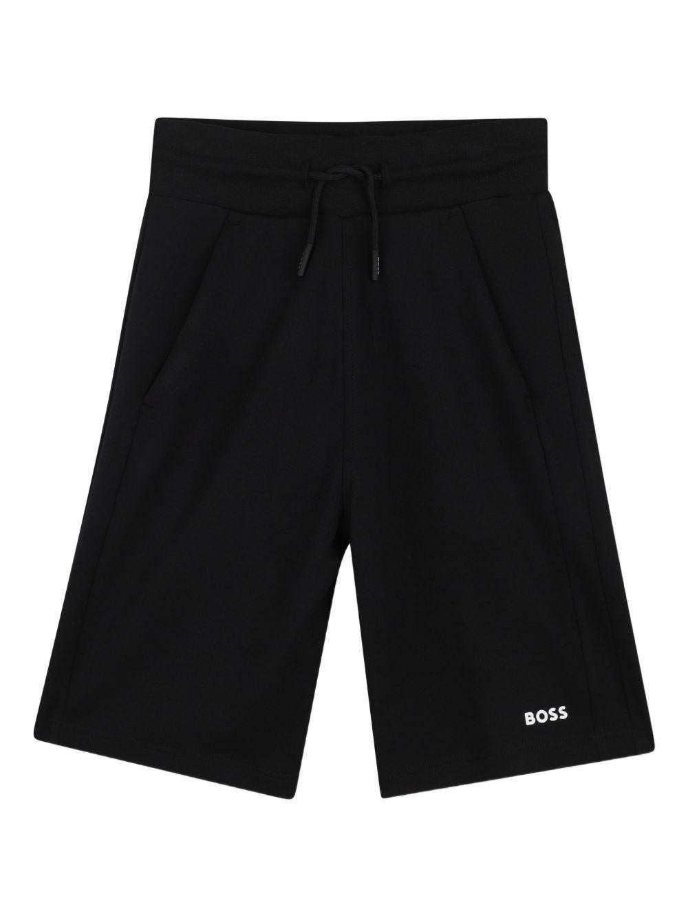 Set t-shirt e shorts per bambino Boss Kids multicolore con logo J53009 09B BOSS KIDS 