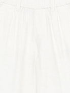 Pantaloni per bambino Trussardi Junior beige con vita elasticizzata TBP26139PA BEIGE N.E. TRUSSARDI JUNIOR 