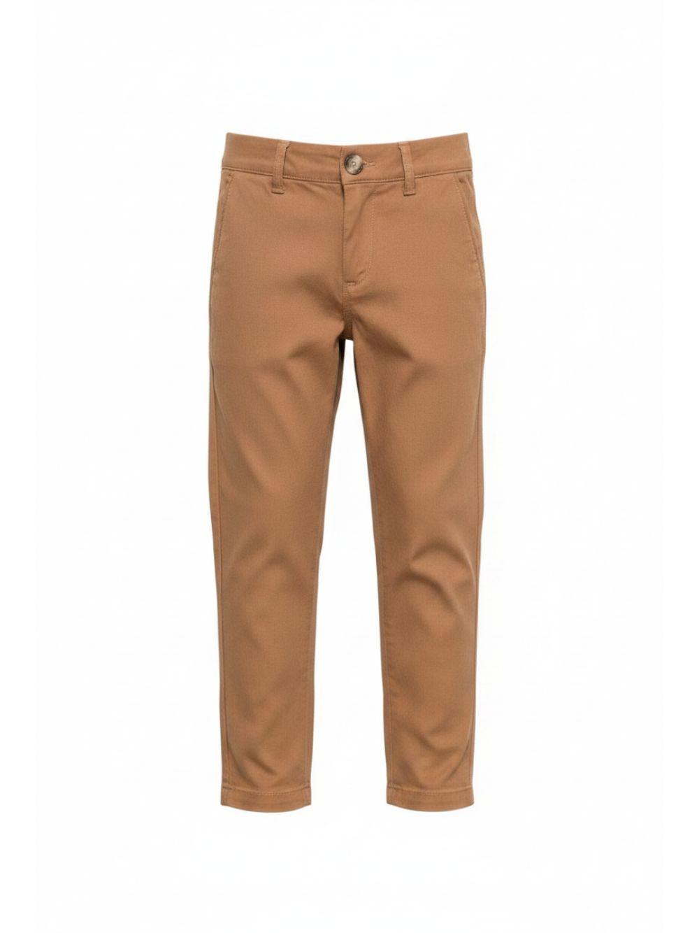 Pantaloni per bambino Fay Kids marrone con tasche FY6Q30 G0215 315 FAY KIDS 