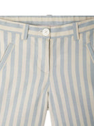 Shorts per bambina Bonpoint azzurro a righe S05GBEW00011 210 BONPOINT 