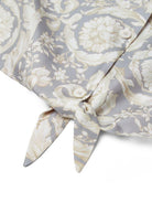 Camicia per bambina Versace Kids grigio in stile Barocco con nodo 10185131A11195 5E340 VERSACE KIDS 