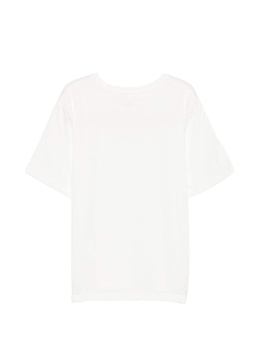 T-shirt per bambina Stella McCartney Kids bianca con stampa grafica TZ8D11 Z3931 101 STELLA McCARTNEY KIDS 