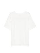 T-shirt per bambina Stella McCartney Kids bianca con stampa grafica TZ8D11 Z3931 101 STELLA McCARTNEY KIDS 