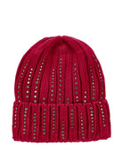 Cappello per bambina Monnalisa Kids rosso con dettagli strass 17H004 8064 0043 MONNALISA KIDS 