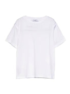 T-shirt per bambino Paolo Pecora Kids bianco con maniche corte PP4219 BIANCO PAOLO PECORA KIDS 