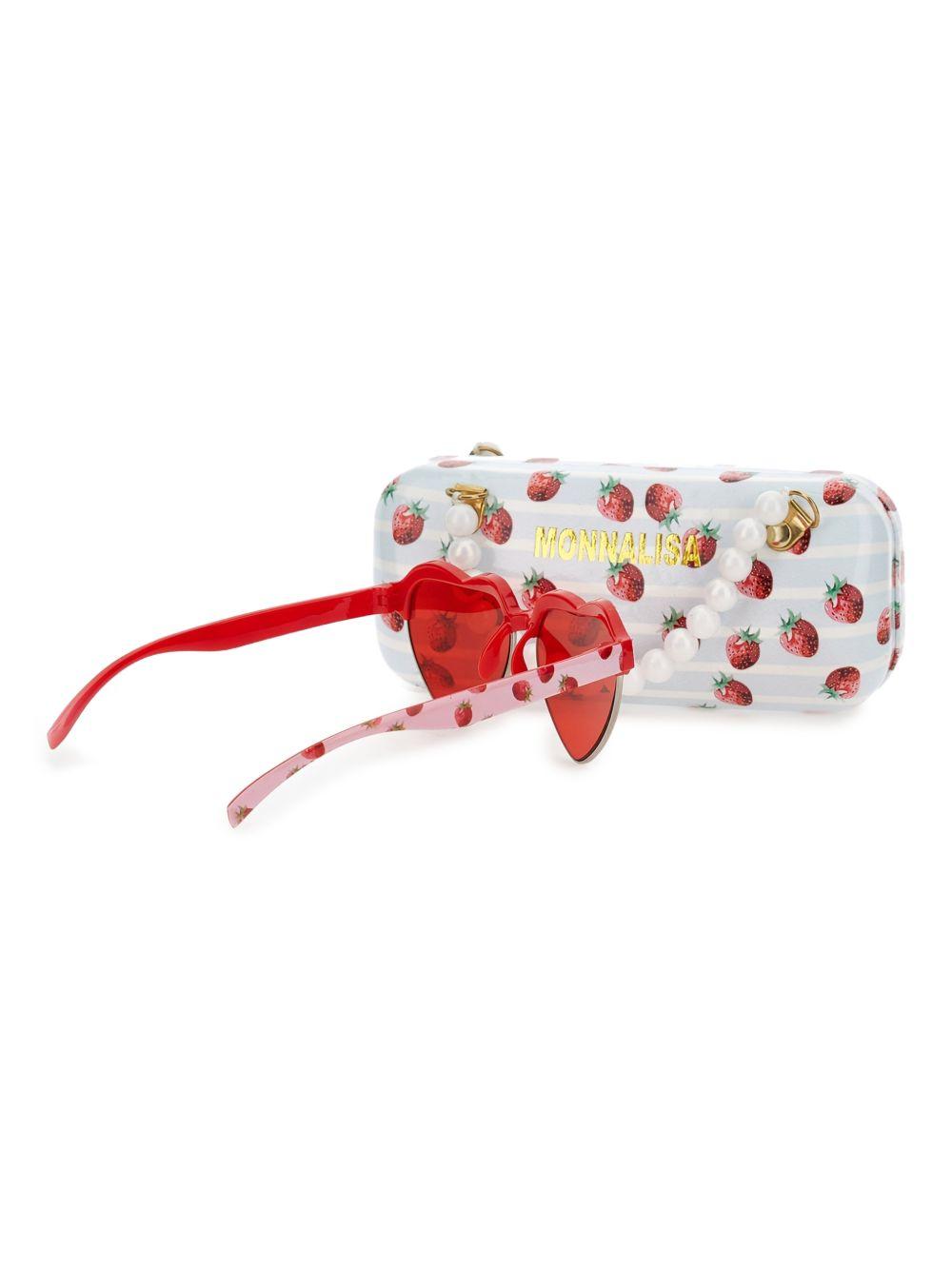 Occhiali per bambina Monnalisa rosa con montatura a cuore 39G028 7072 5244 MONNALISA 