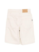Shorts Alpha per bambino Molo beige con passanti per cintura 6S26H301 8894 MOLO KIDS 