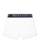 Set di tre boxer per bambino Polo Ralph Lauren Kids bianco con motivo Polo Pony 9P5015 001 Ralph Lauren kids 