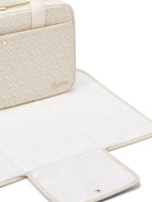 Borsa fasciatoio per neonati Bonpoint beige con stampa del logo all-over PERPSEW00001 060 BONPOINT KIDS 