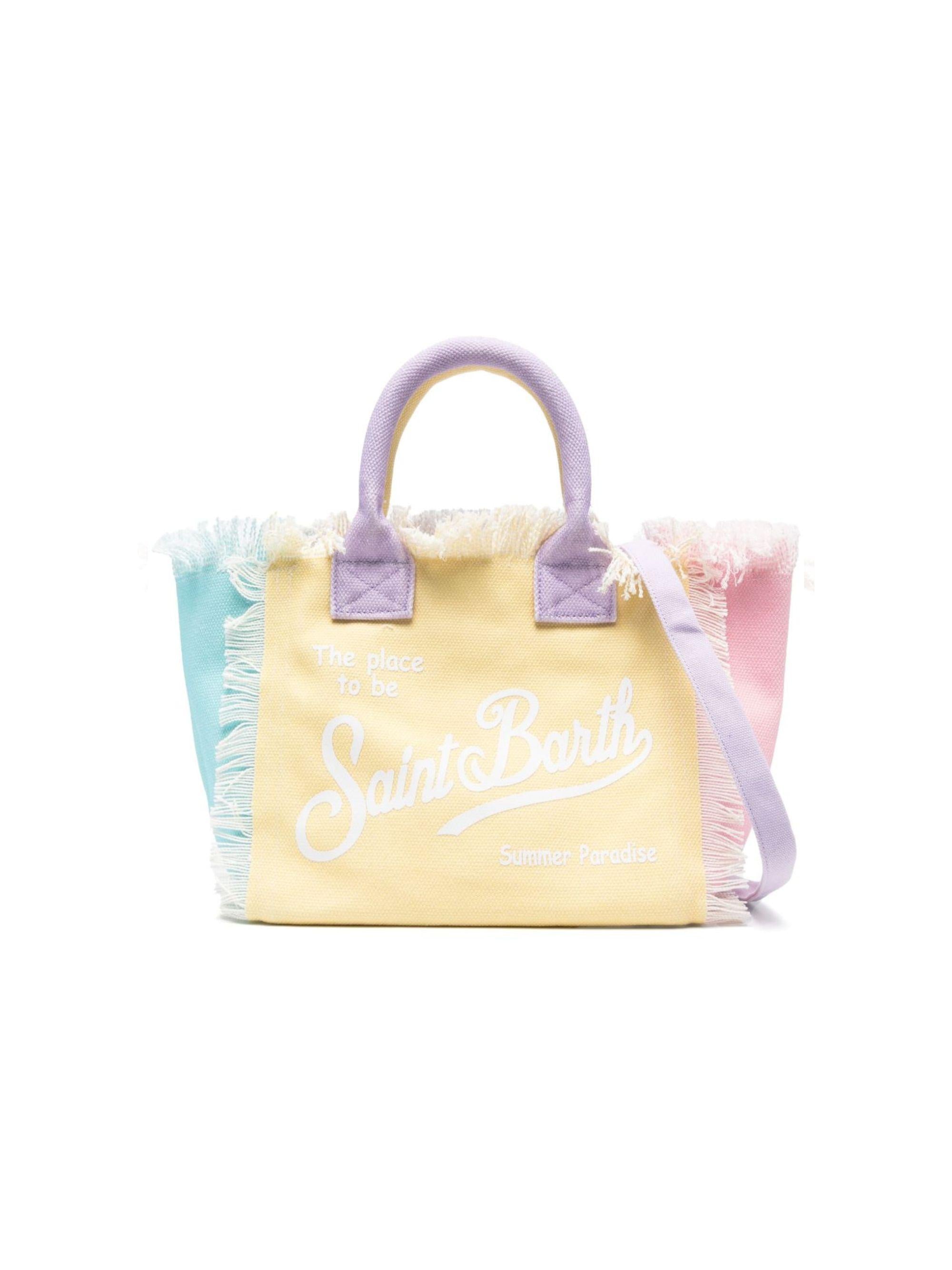 Borsa tote Colette MC2 Saint Barth multicolore con stampa logo COL0001 02576L MC2 ST. BARTH KIDS 