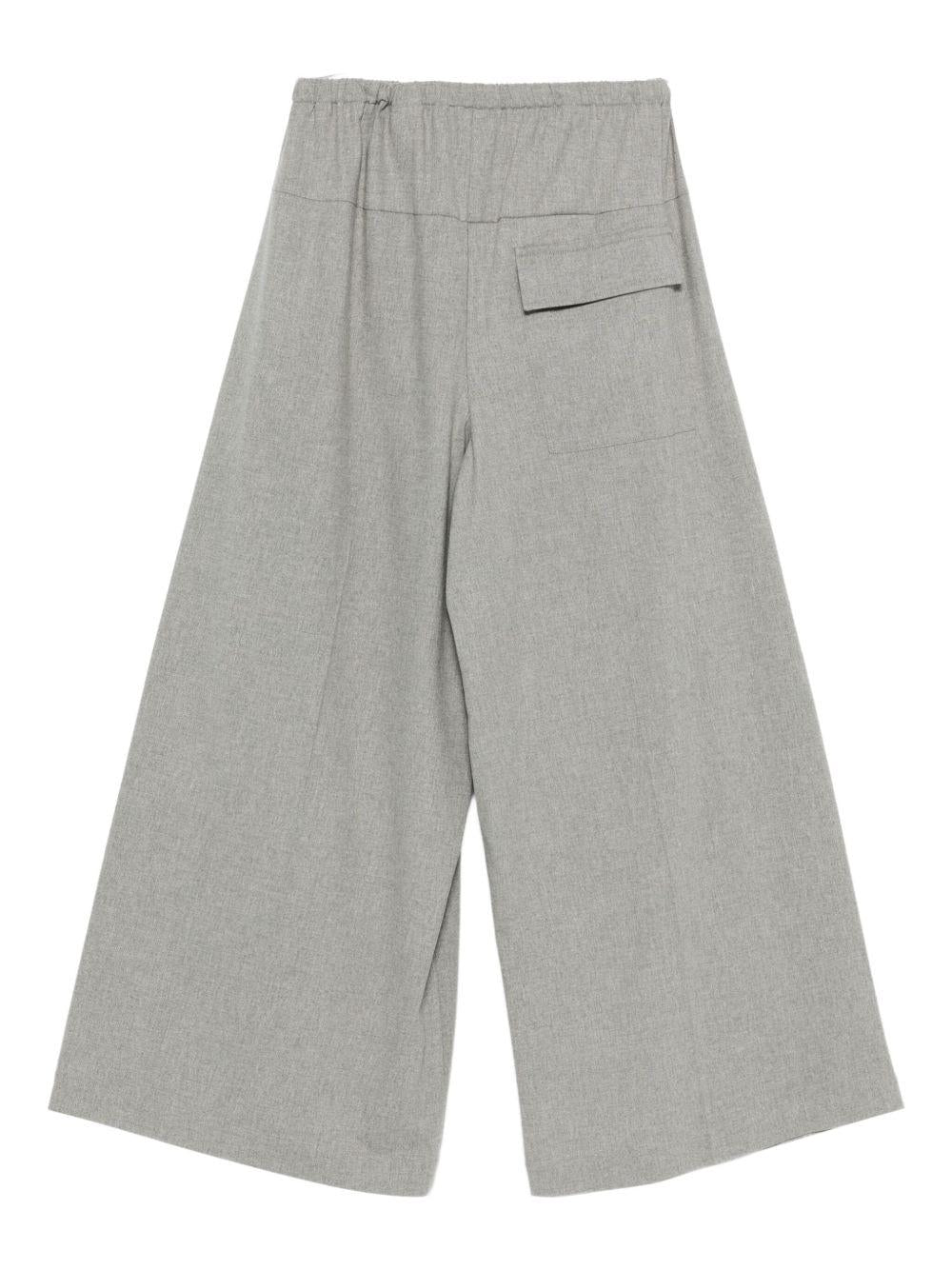 Pantaloni per donna ALYSI grigi con coulisse 165138 A5047 GR ALYSI 