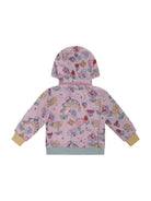 Giubbino per neonata Stella McCartney Kids rosa con logo all-over TY2007 Z3598 51RMC STELLA McCARTNEY KIDS 