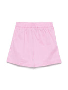 Shorts sportivi con logo per bambina MSGM Kids rosa con due tasche laterali S5MSJGSH270 MS003 MSGM KIDS 