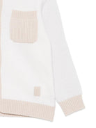 Maglione per bambino Eleventy Kids beige con design color-block EZ9H30 Z4144 101BG ELEVENTY KIDS 