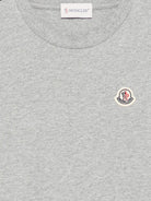 Set di tre t-shirt per bambino Moncler Enfant multicolore con logo sul davanti L29548C0001389AT9 3P9 MONCLER KIDS 