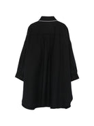 Abito per bambina Douuod Kids nero con colletto classico DZ1A10 I0337 61L DOUUOD KIDS 