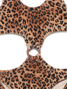 Costume da bagno per bambina MC2 Saint Barth Kids animalier con dettaglio anello LAU0005 00049L MC2 ST. BARTH KIDS 