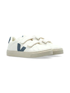 Sneakers V-90 per bambini Veja Kids bianche con chiusura a strappi SV0520643 EXTRA WHITE CALIFORNIA VEJA KIDS 