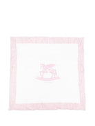 Coperta per neonata ETRO KIDS Pegaso bianco con stampa paisley GY0520 Z3672 102RS ETRO KIDS 