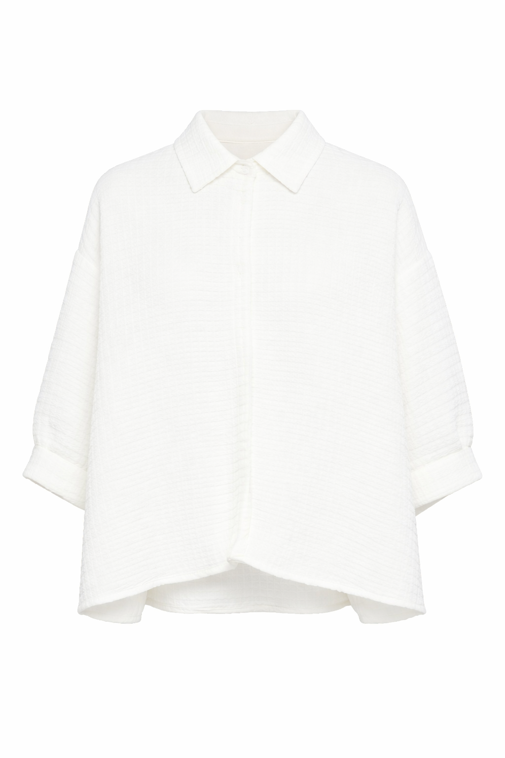 Camicia per bambina Douuod Kids bianca con colletto classico DY5B10 U0267 100 DOUUOD KIDS 