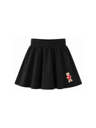 Gonna per bambina Moschino Kids nera con stampa Teddy Bear HDJ04ALDA63 60100 MOSCHINO KIDS 